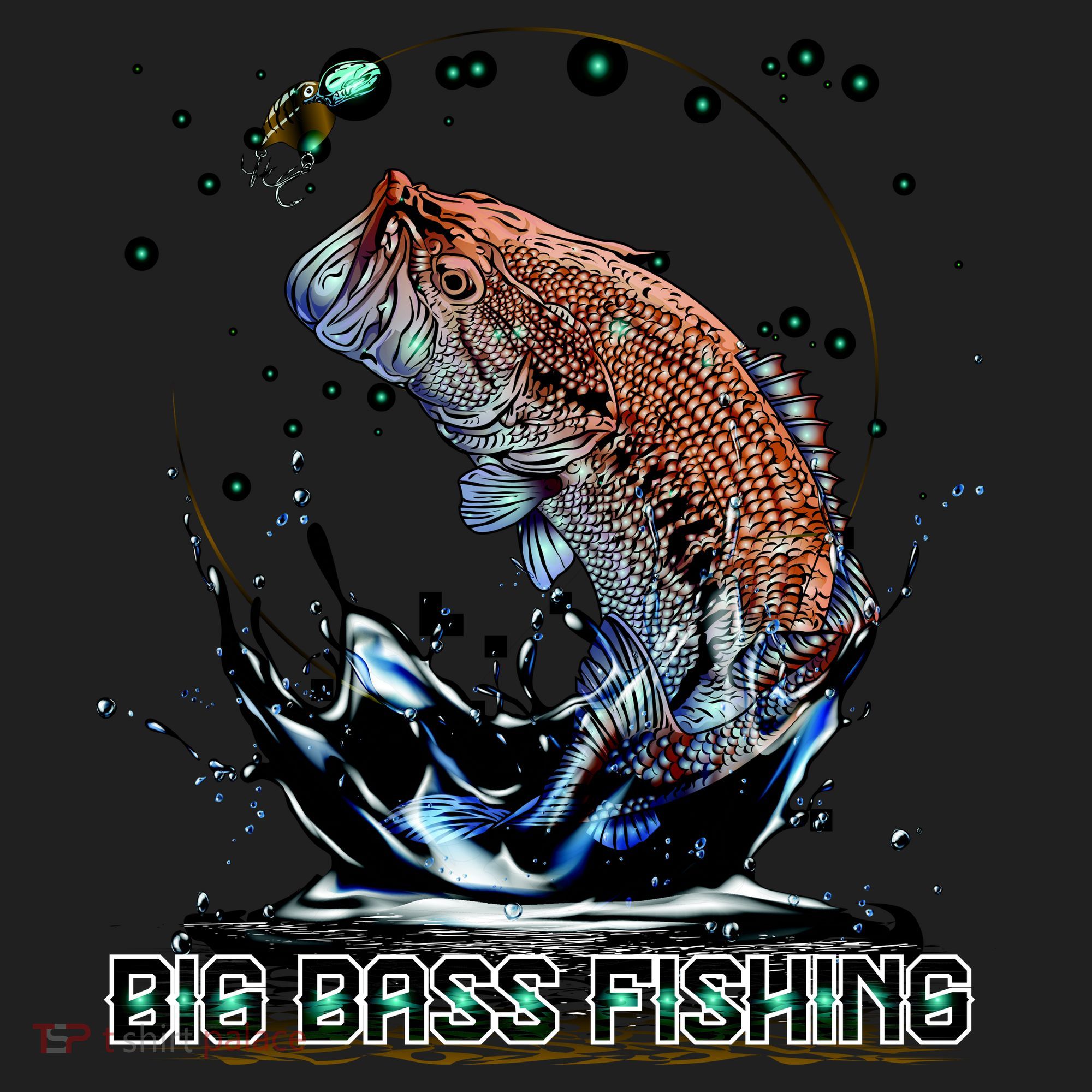 Big Bass Fishing Beanie