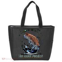 Big Bass Fishing Tote Bag thumb 0