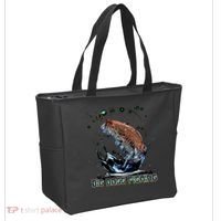 Big Bass Fishing Tote Bag thumb 2