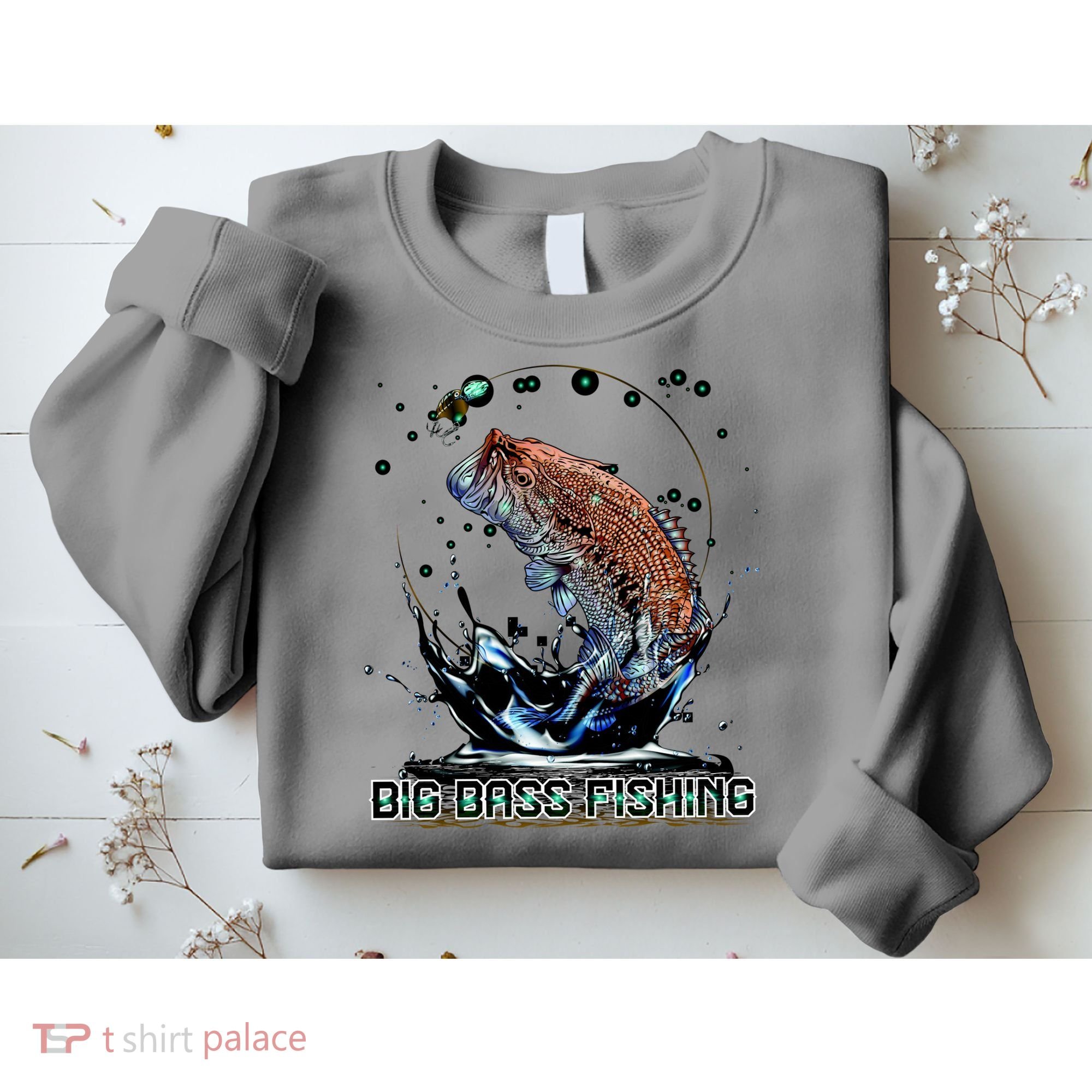 Big Bass Fishing Sweatshirt