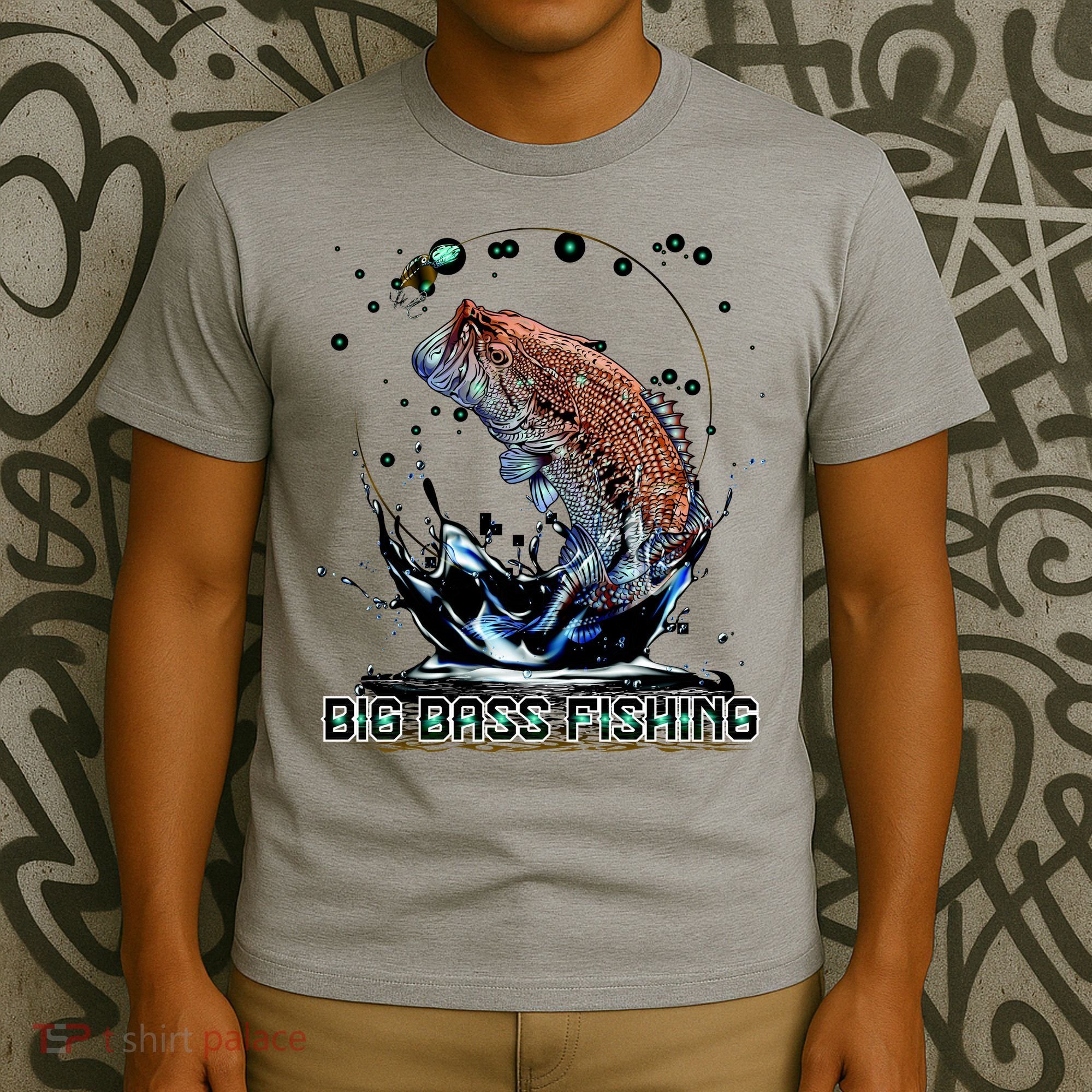Big Bass Fishing T-Shirt