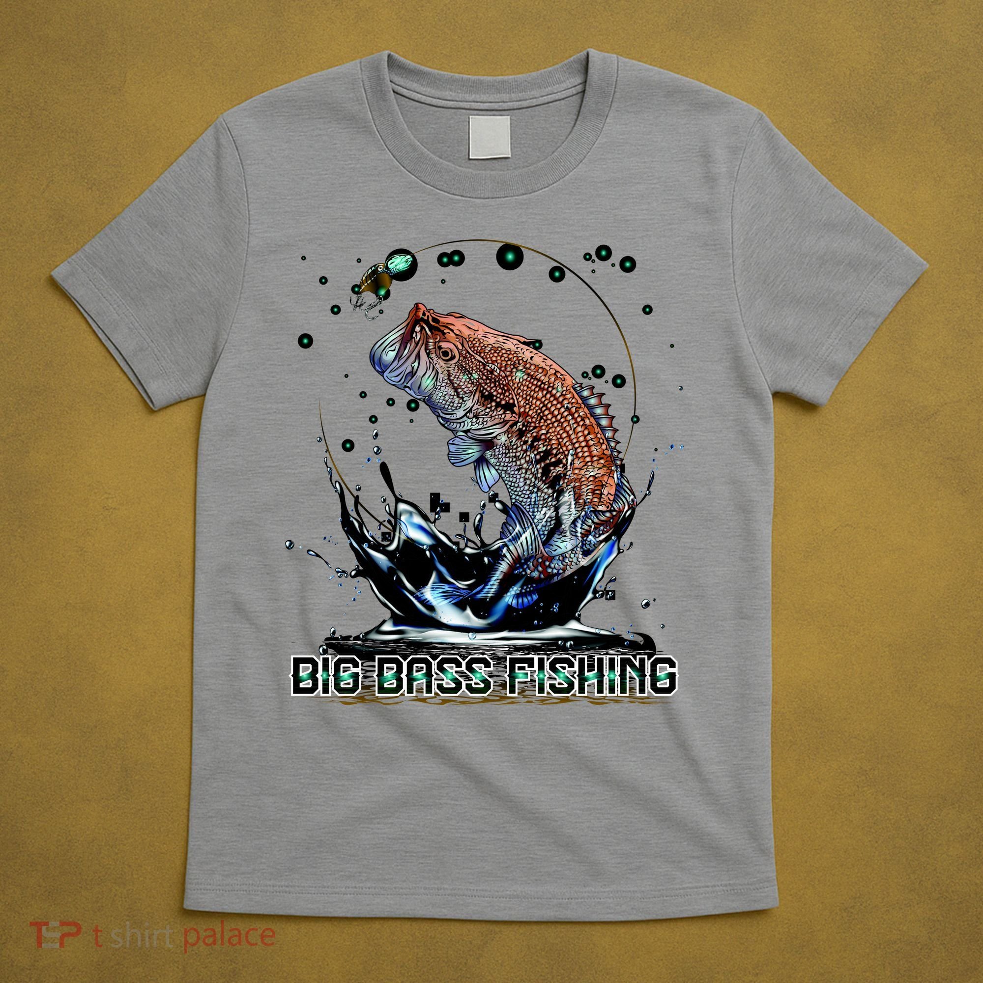 Big Bass Fishing T-Shirt