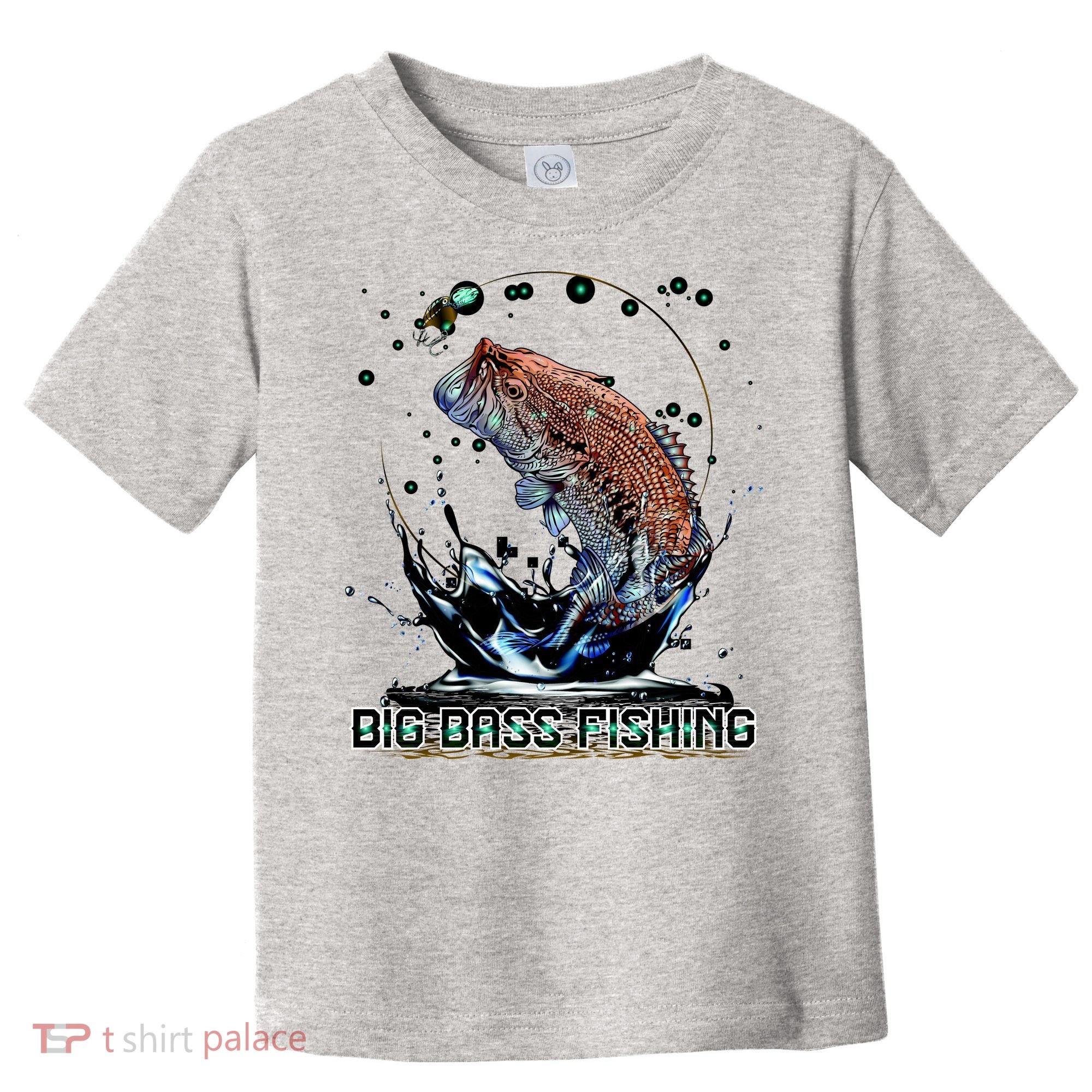 Big Bass Fishing Toddler T-Shirt