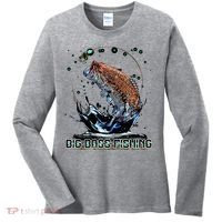 Big Bass Fishing Women's Long Sleeve Shirt thumb 0