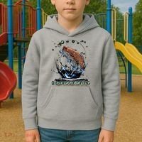 Big Bass Fishing Kids Hoodie thumb 2