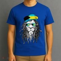 Bahamas Bahamer Flag Lion Bahamas T-Shirt thumb 3