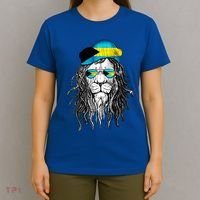 Bahamas Bahamer Flag Lion Bahamas T-Shirt thumb 4