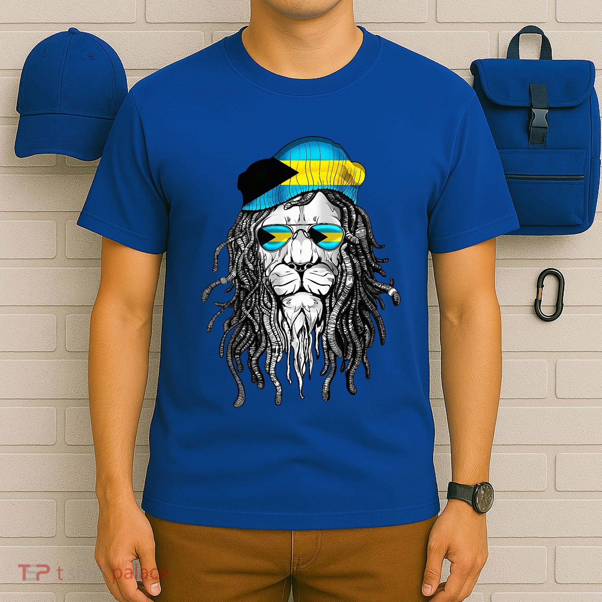 Bahamas Bahamer Flag Lion Bahamas T-Shirt
