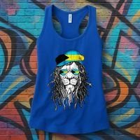 Bahamas Bahamer Flag Lion Bahamas Women's Tank Top thumb 3