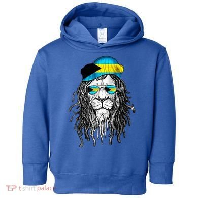 Bahamas Bahamer Flag Lion Bahamas Toddler Hoodie