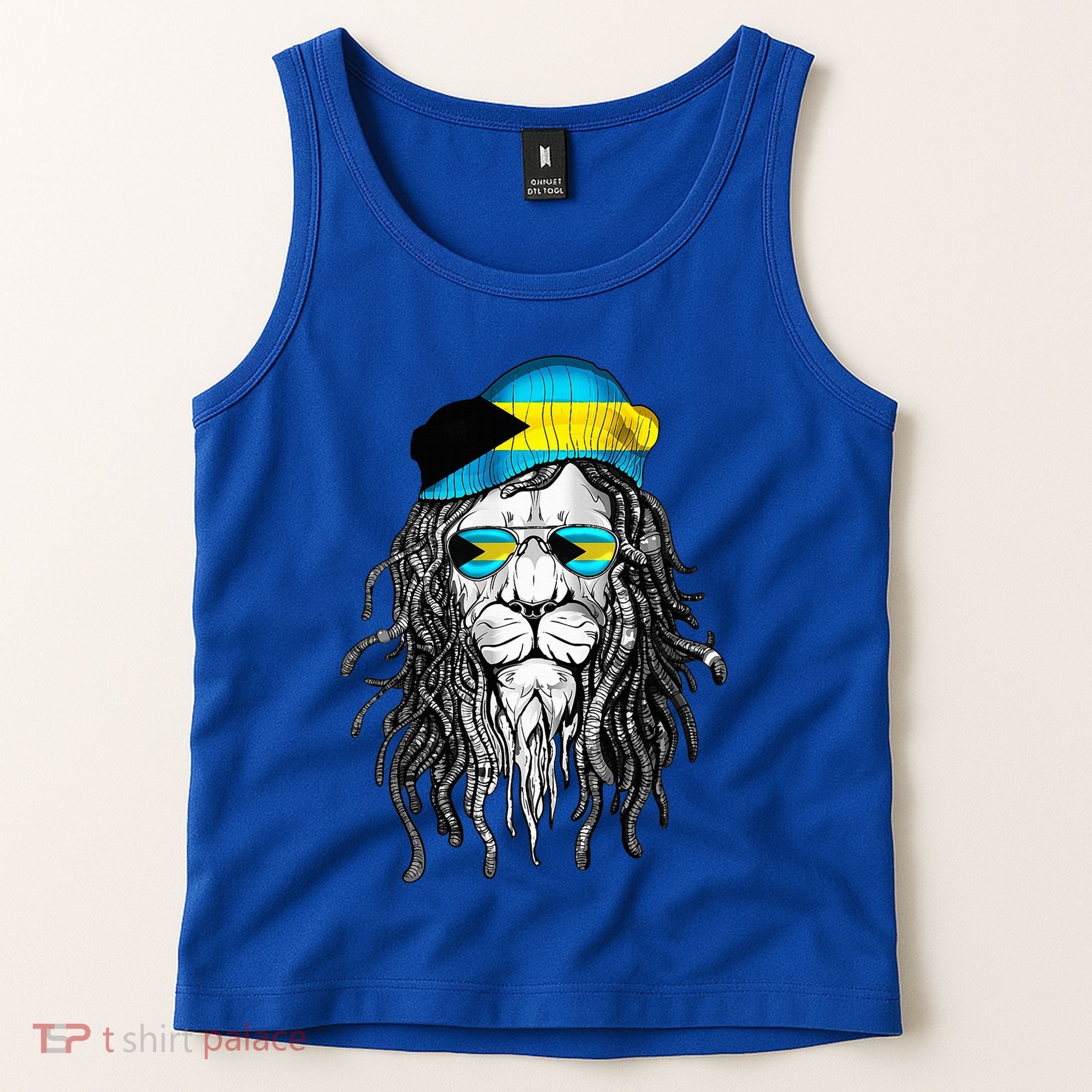 Bahamas Bahamer Flag Lion Bahamas Tank Top