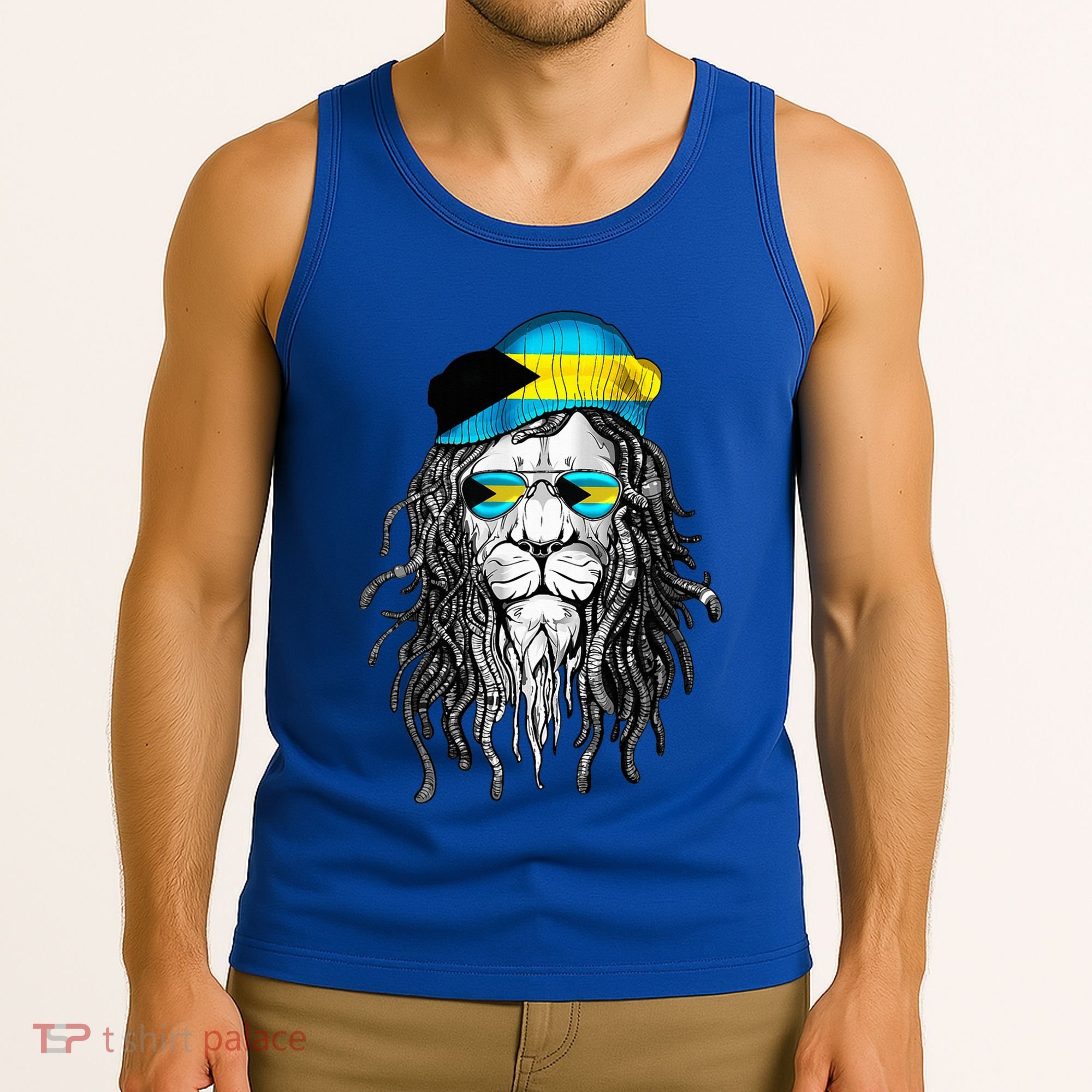 Bahamas Bahamer Flag Lion Bahamas Tank Top