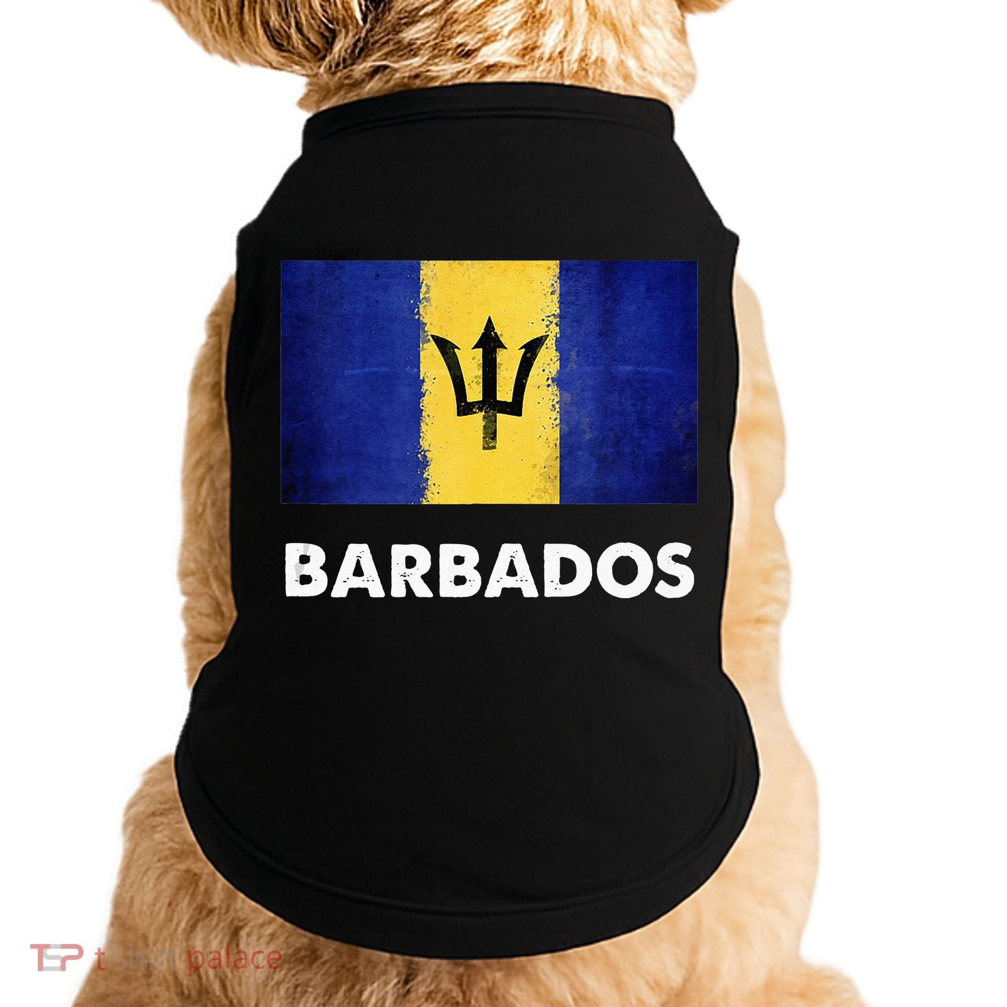 Barbadian Barbados Flag Doggie Tank