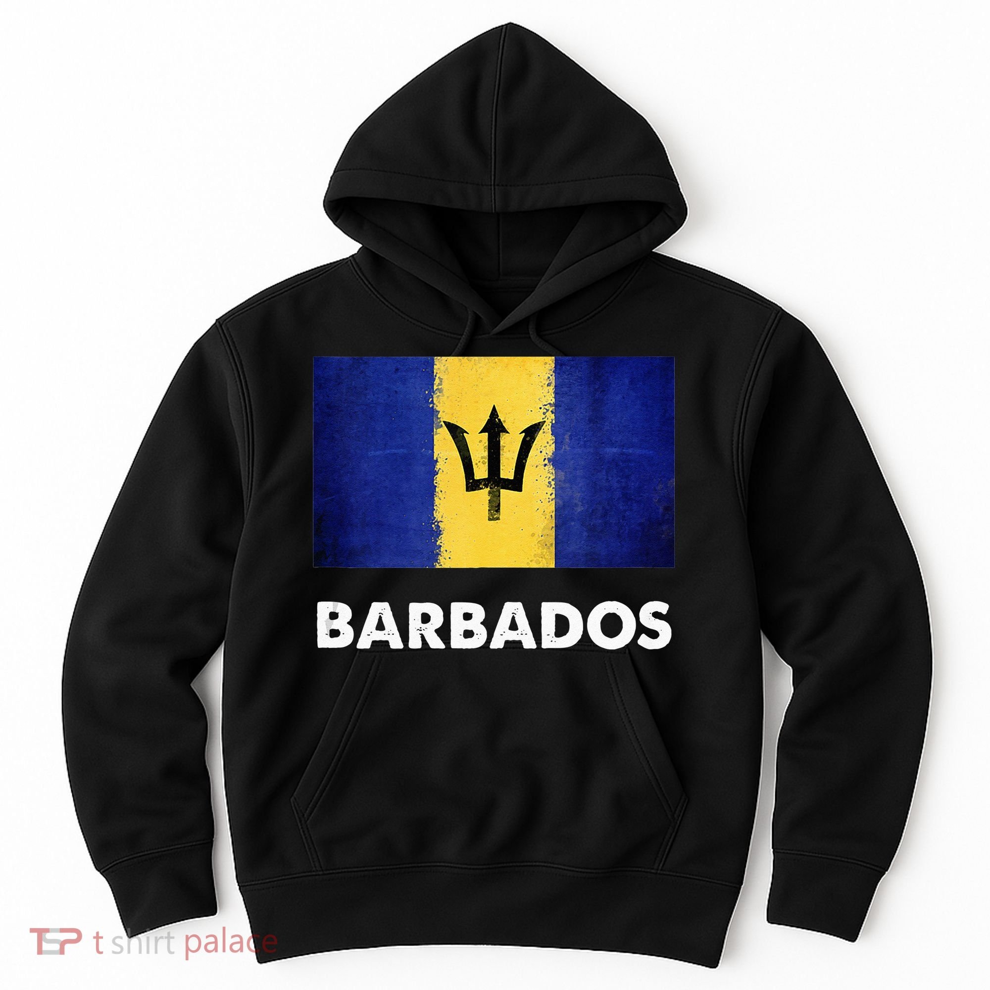 Barbadian Barbados Flag Hoodie
