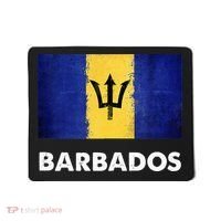 Barbadian Barbados Flag Mousepad thumb 0