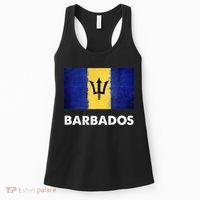Barbadian Barbados Flag Women's Tank Top thumb 0