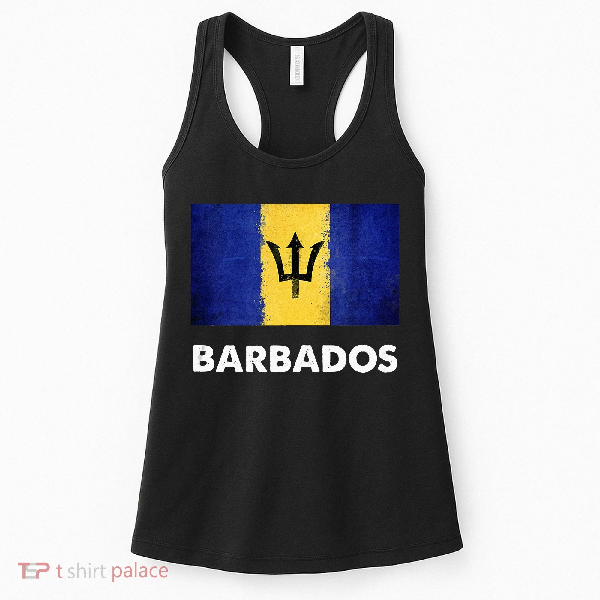Barbadian Barbados Flag Women's Tank Top