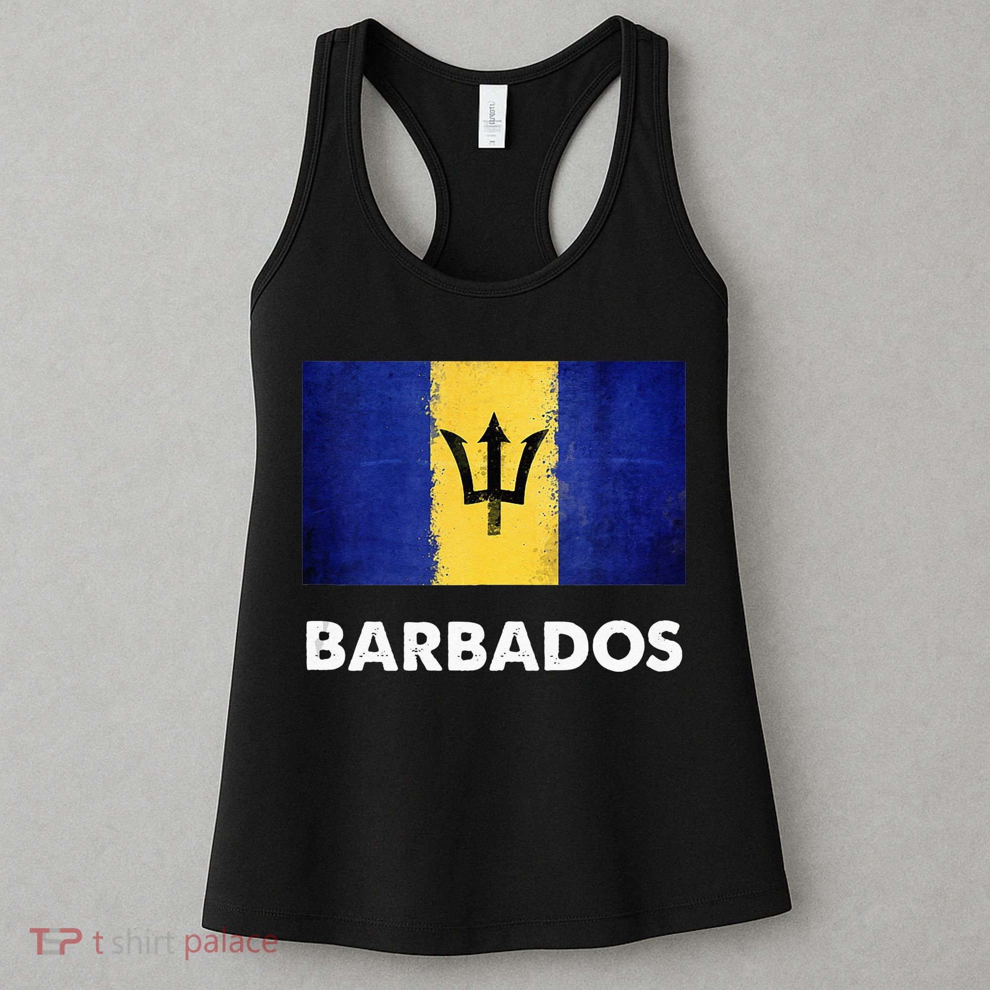 Barbadian Barbados Flag Women's Tank Top
