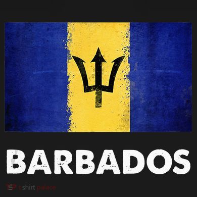 Barbadian Barbados Flag Tie Dye Hoodie