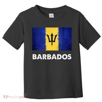 Barbadian Barbados Flag Toddler T-Shirt