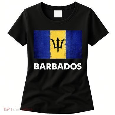 Barbadian Barbados Flag Women's T-Shirt