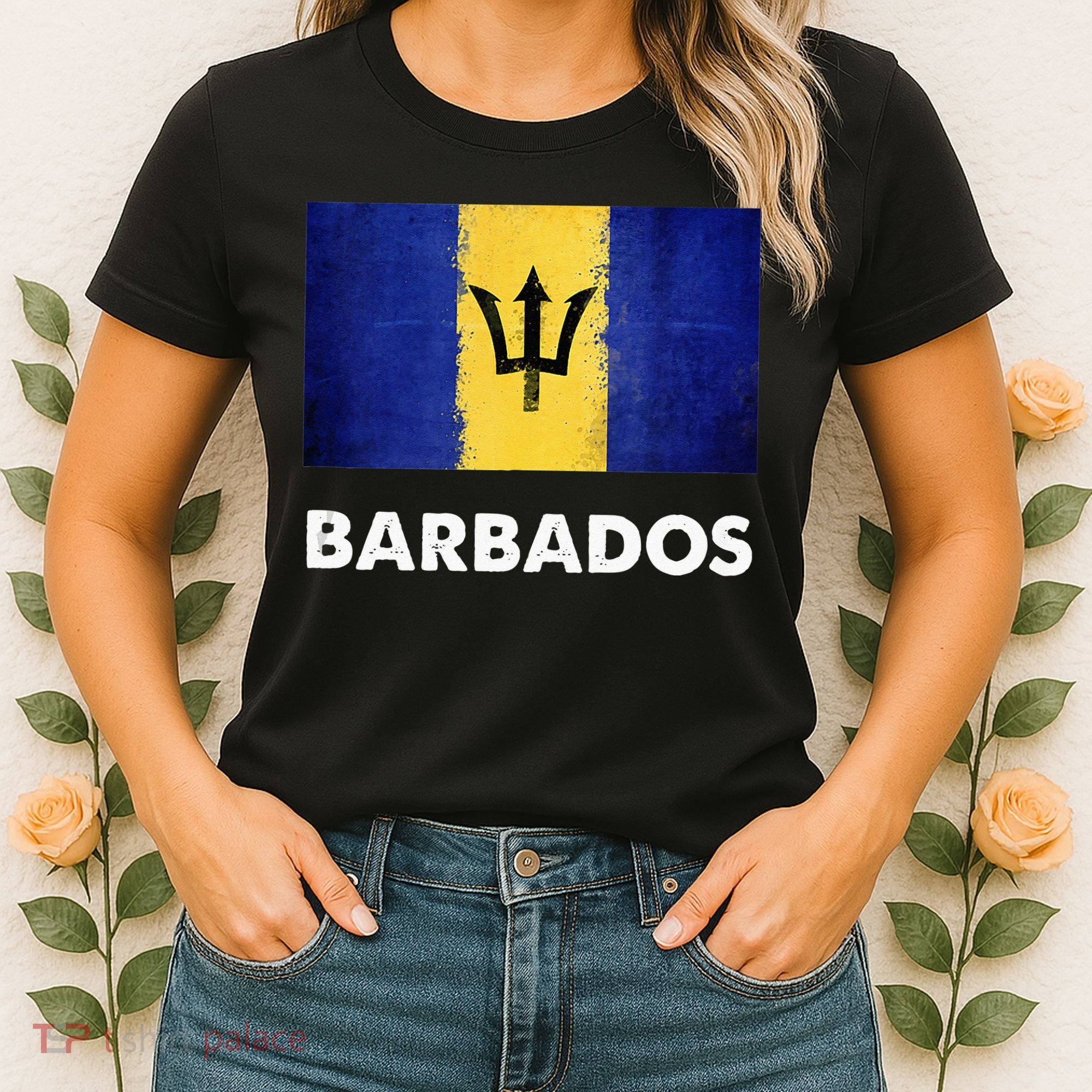 Barbadian Barbados Flag Women's T-Shirt