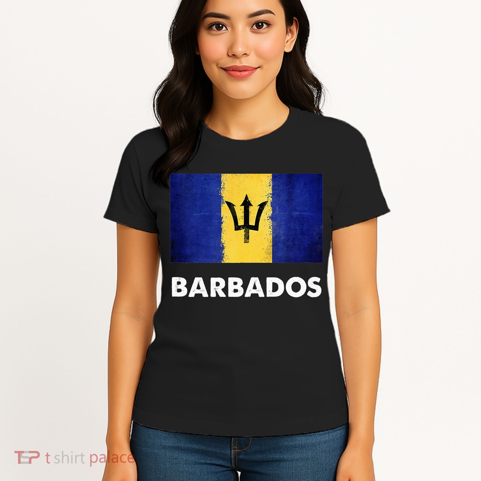 Barbadian Barbados Flag Women's T-Shirt