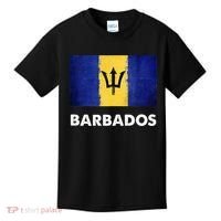 Barbadian Barbados Flag Kids T-Shirt thumb 0