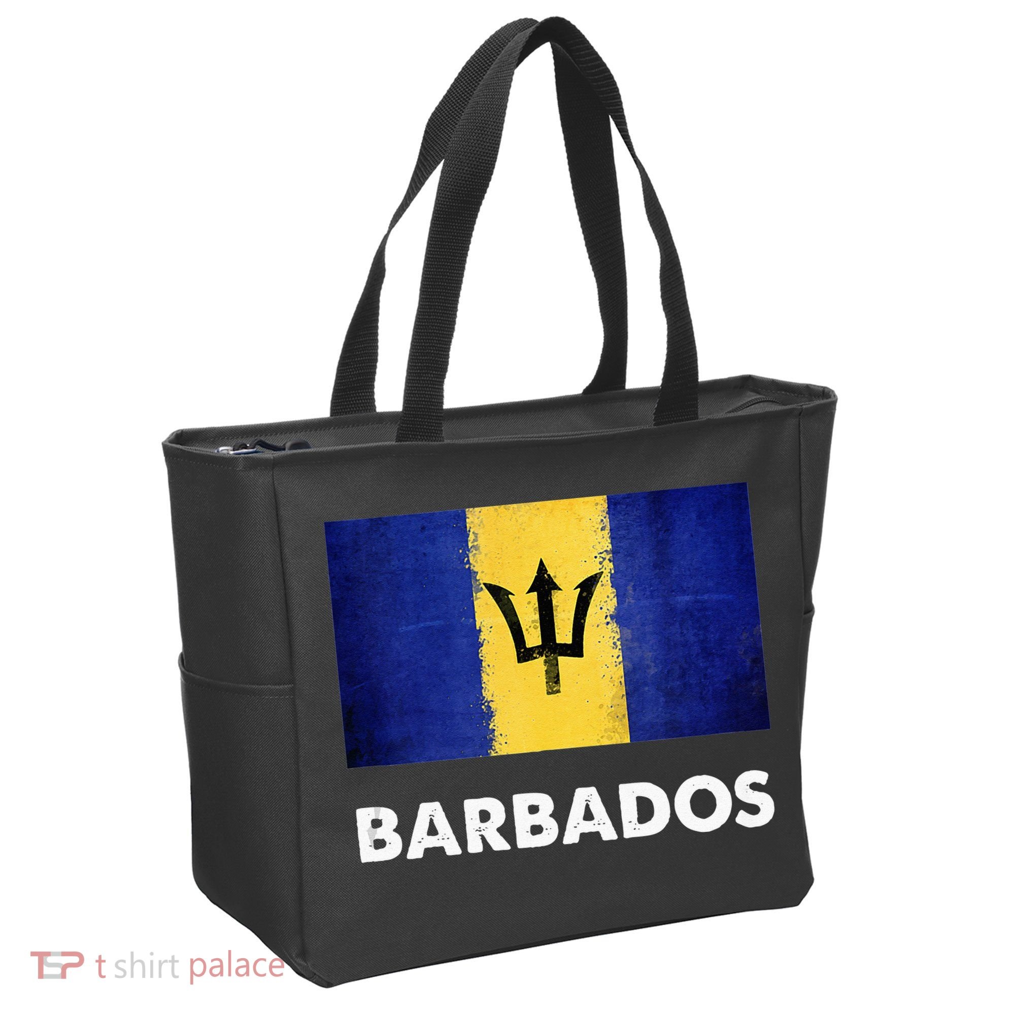 Barbadian Barbados Flag Tote Bag