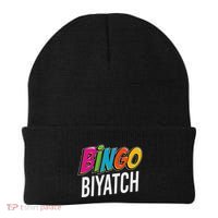 Bingo Biyatch Funny Bingo Player Game Lover Gift Humor Beanie thumb 0