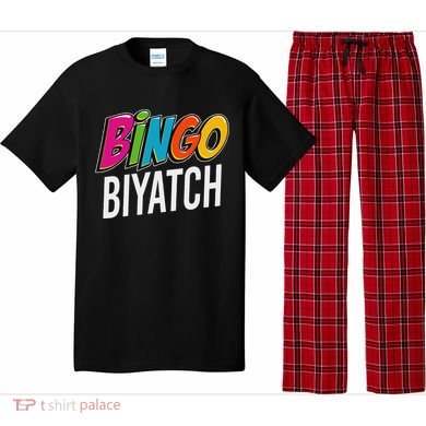 Bingo Biyatch Funny Bingo Player Game Lover Gift Humor Pajama Set