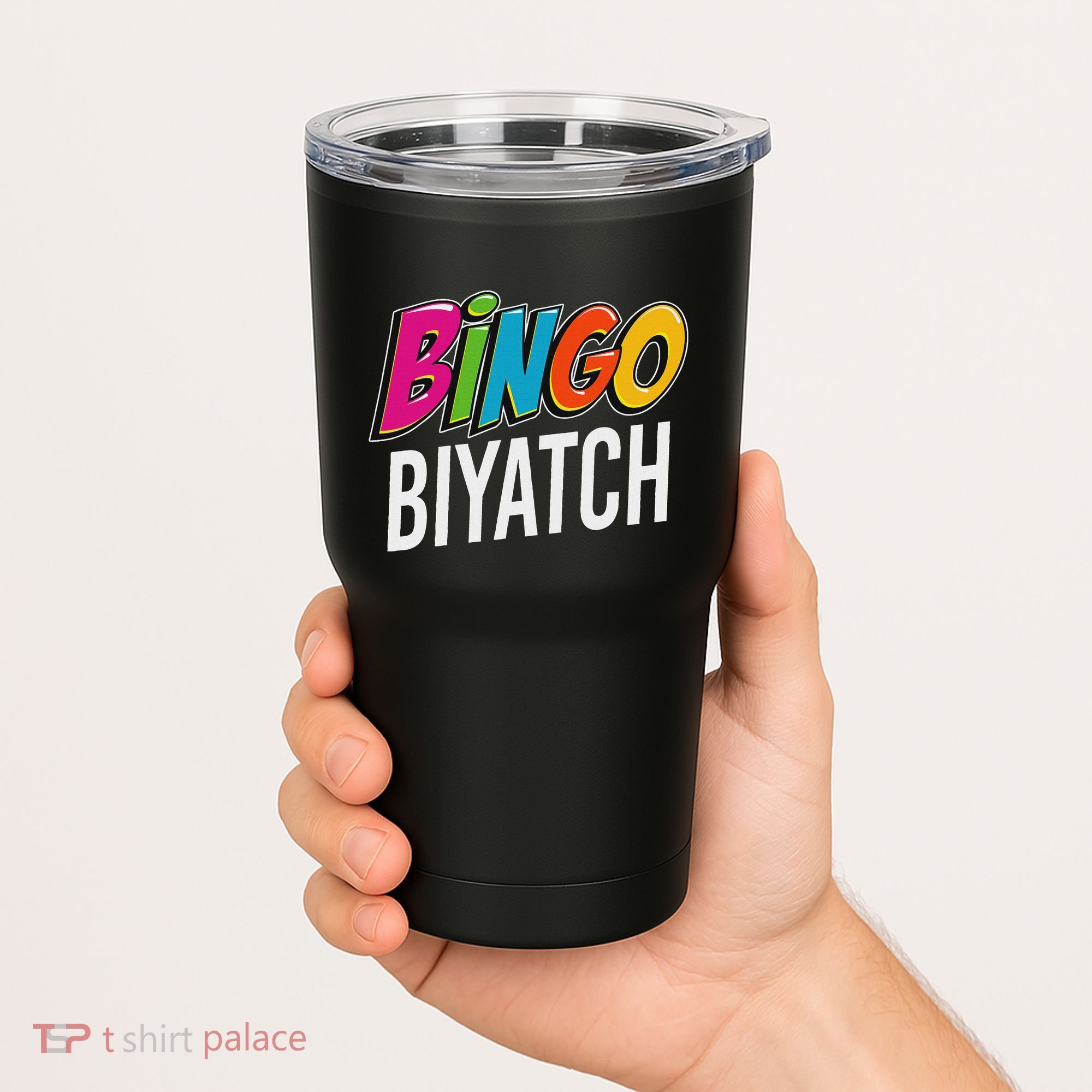 Bingo Biyatch Funny Bingo Player Game Lover Gift Humor Tumbler