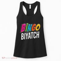 Bingo Biyatch Funny Bingo Player Game Lover Gift Humor Women's Tank Top thumb 0