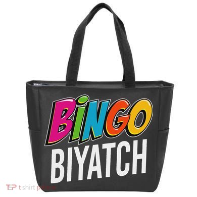Bingo Biyatch Funny Bingo Player Game Lover Gift Humor Tote Bag