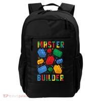 Brick Builder Funny Blocks Master Builder Gift Backpack thumb 0