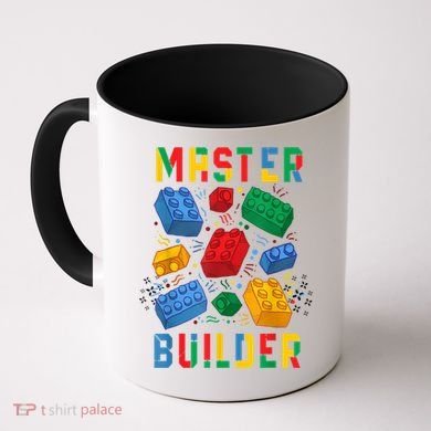 Brick Builder Funny Blocks Master Builder Gift Coffee Mug