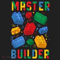 Brick Builder Funny Blocks Master Builder Gift Beanie thumb 2