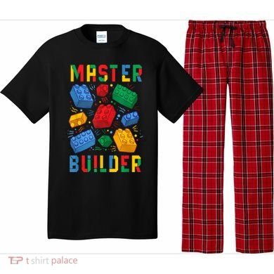 Brick Builder Funny Blocks Master Builder Gift Pajama Set