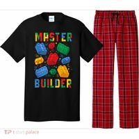 Brick Builder Funny Blocks Master Builder Gift Pajama Set thumb 0