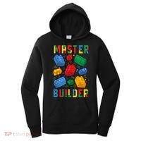 Brick Builder Funny Blocks Master Builder Gift Women's Hoodie thumb 0