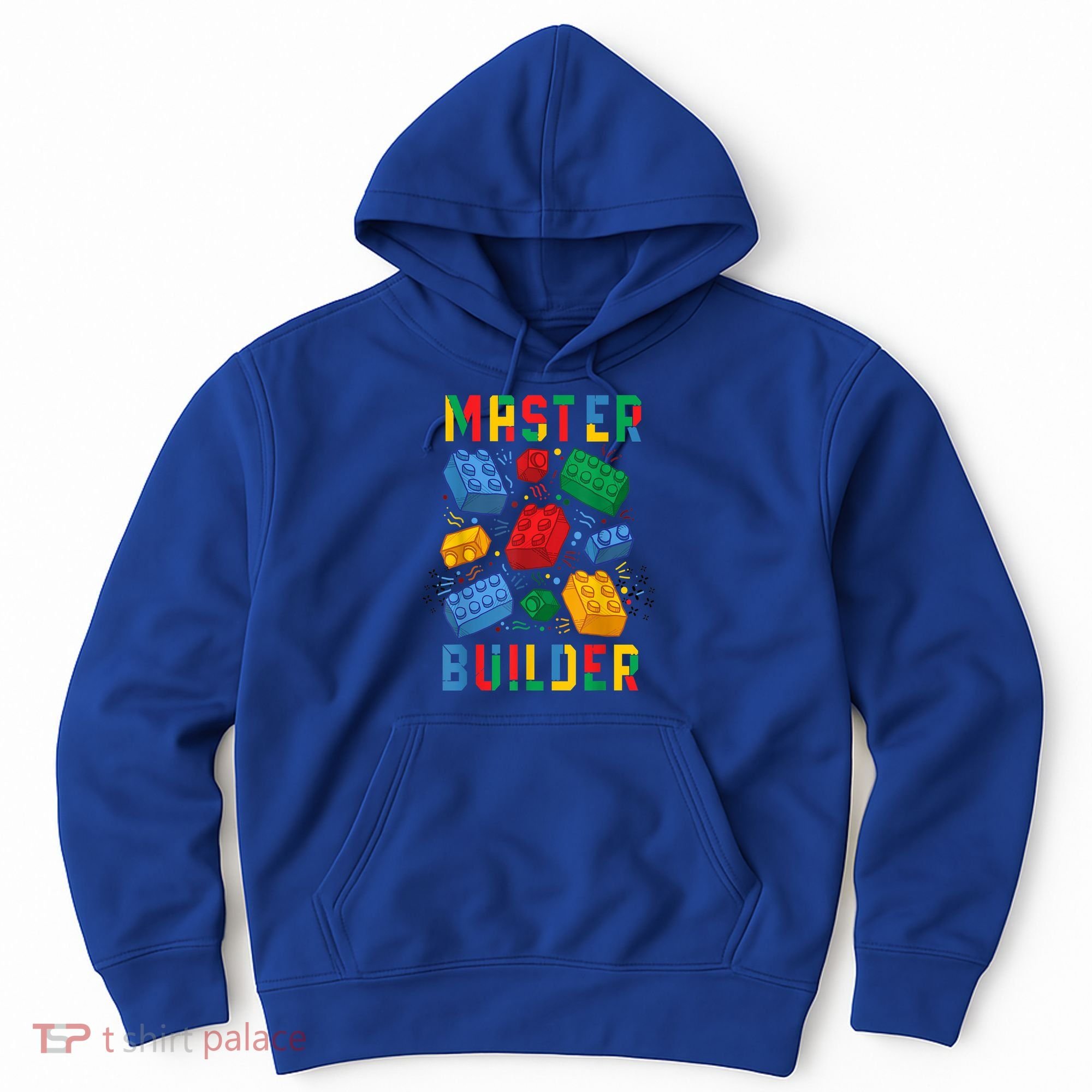 Brick Builder Funny Blocks Master Builder Gift Hoodie
