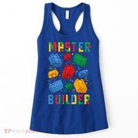 Brick Builder Funny Blocks Master Builder Gift Women's Tank Top thumb 0