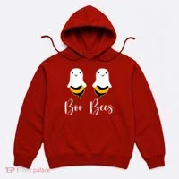 Boo Beez Funny Bee Halloween Costume Bees Hoodie thumb 0