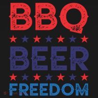 Bbq Beer Freedom Funny America Usa Party 4th Of July Summer Gift Women's Hoodie thumb 2