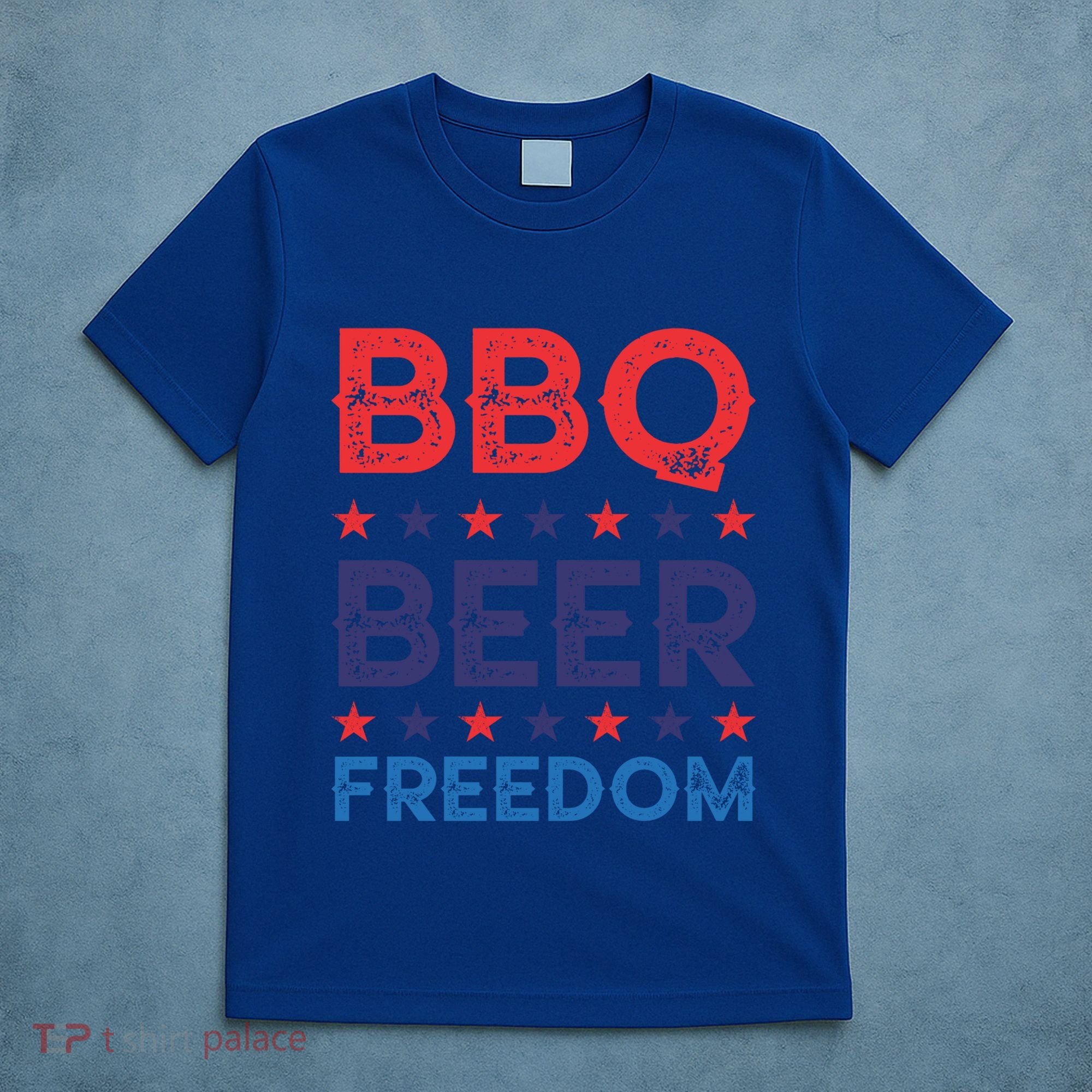 Bbq Beer Freedom Funny America Usa Party 4th Of July Summer Gift T-Shirt