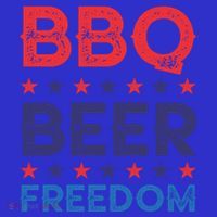 Bbq Beer Freedom Funny America Usa Party 4th Of July Summer Gift T-Shirt thumb 7