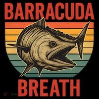 Barracuda Breath Funny Fishing Coffee Mug thumb 5