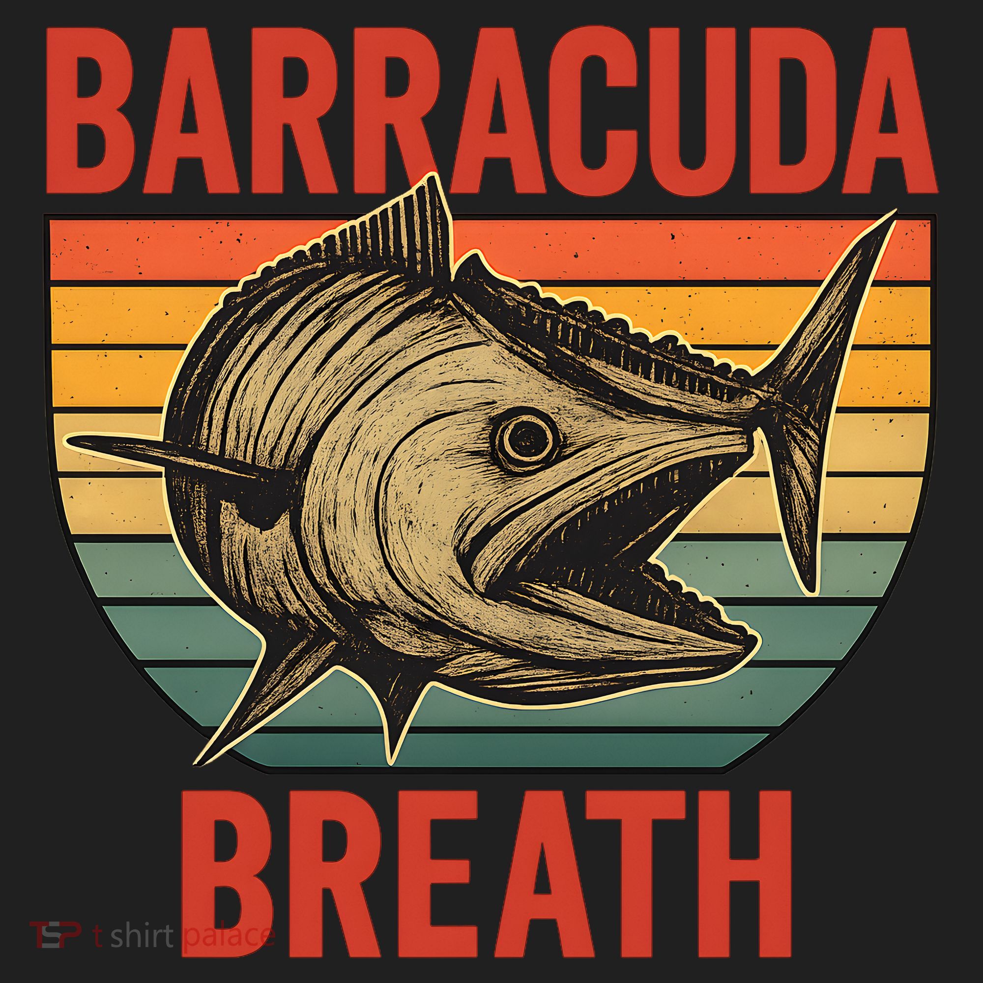 Barracuda Breath Funny Fishing Tumbler