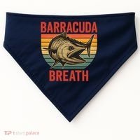 Barracuda Breath Funny Fishing USA-Made Doggie Bandana thumb 0