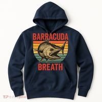 Barracuda Breath Funny Fishing Hoodie thumb 0